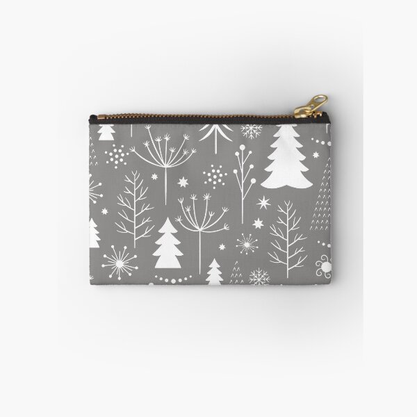 Item preview, Seamless Christmas Pattern Xmas Trees Stars Snowflakes White designed and sold by WearWolfDesigns.