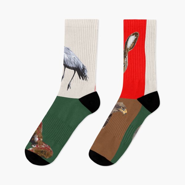 Item preview, 65 MCMLXV ABBAnimals Hare, Crane, Eagle and Fox Print designed and sold by 65 MCMLXV.