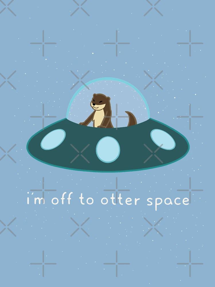 Otter Space Kids T-Shirt for Sale by Mary Moth Monarch Capaldi