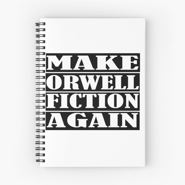 Item preview,  make orwell fiction again masks designed and sold by seriesxanime.