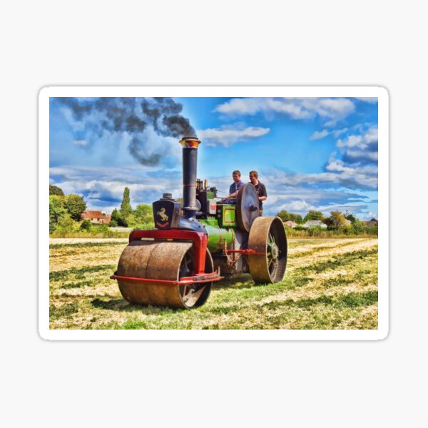 Aveling Roller KR 478 Front View Sticker