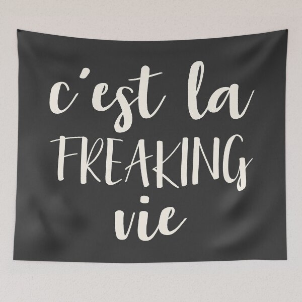 Item preview, Sarcastic French Quote designed and sold by OpalEllery.