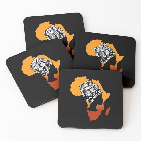 Item preview, Woman With African Map designed and sold by Wisequist.