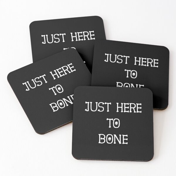 Item preview, Just Here To Bone designed and sold by Fislux.