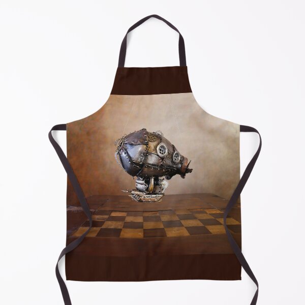 Item preview, Steampunk airship chess board designed and sold by Cinzia Murgia.