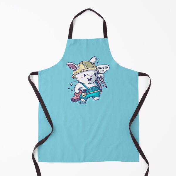 Item preview, Roofer bunny rabbit nailed it designed and sold by SPIRIMAL.