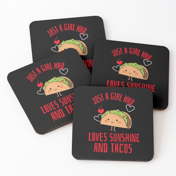 Item preview, Just A Girl Who Loves Sunshine And Tacos designed and sold by JABG-01.