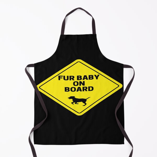 Item preview, Fur Baby On Board Dog Traffic Sign designed and sold by Write-to-Rebel.