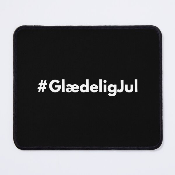 Item preview, Hashtag Glædelig Jul - Danish Merry Christmas - Denmark designed and sold by HashtagZone.