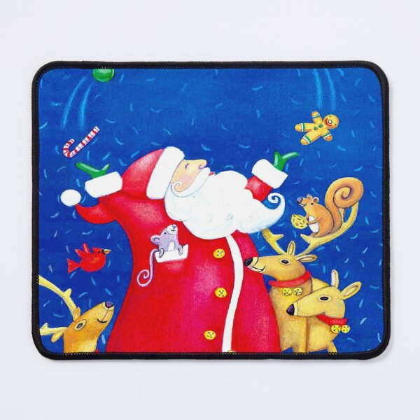 Item preview, SANTA CLAUS : Vintage  Abstract Christmas Print designed and sold by posterbobs.
