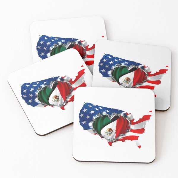 Item preview, Heart of Mexico in USA  designed and sold by LinconZ.