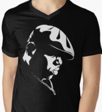 Biggie Stencil Men's V-Neck T-Shirt