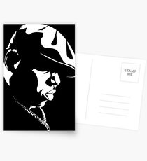 Biggie Stencil Postcards