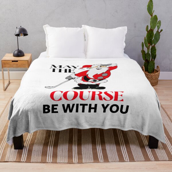 Item preview, May The Course Be With You Golf Golfing Santa Funny Gag designed and sold by Neggan.