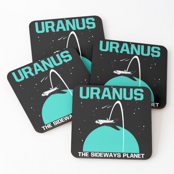 Artikelvorschau, Uranus T-ShirtUranus The Sideways Planet Astronaut Rocket entworfen und verkauft von BarraLawrene.