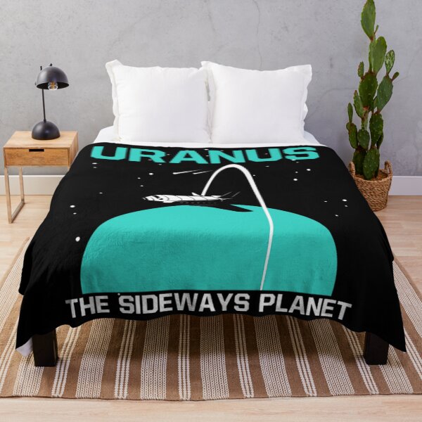 Artikelvorschau, Uranus T-ShirtUranus The Sideways Planet Astronaut Rocket entworfen und verkauft von BarraLawrene.