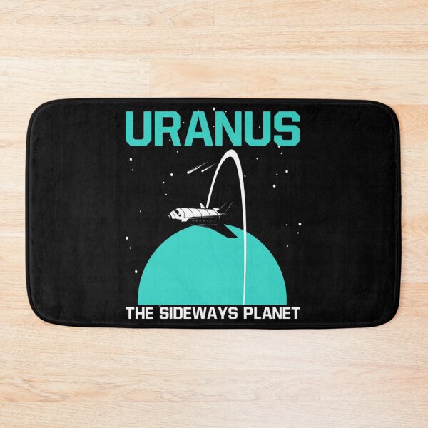 Artikelvorschau, Uranus T-ShirtUranus The Sideways Planet Astronaut Rocket entworfen und verkauft von BarraLawrene.