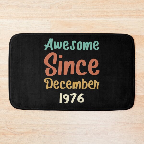 Item preview, awesome since december 1976 Birthday Born In 45th Birthday Gift Vintage designed and sold by aloha project.