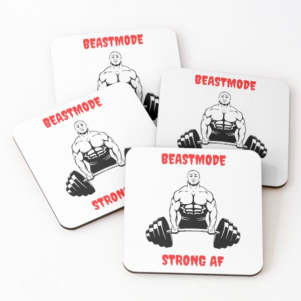 Item preview, Beast Mode Strong AF,  Gym Time, Workout Extreme, T-Shirt designed and sold by JoesCornerStore.