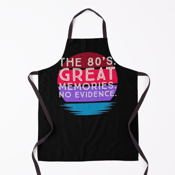 Item preview, The 80's. Great Memories. No Evidence Retro Striped designed and sold by Zurickdesigns.