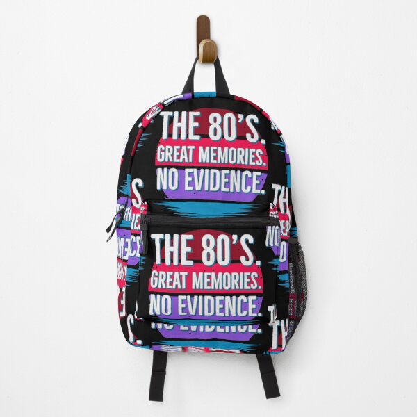 Artikelvorschau, The 80's. Great Memories. No Evidence Retro Striped entworfen und verkauft von Zurickdesigns.