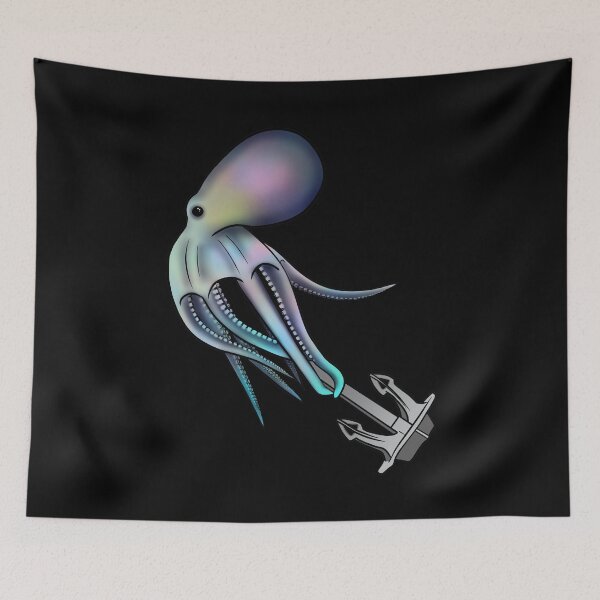 Artikelvorschau, Octopus with Anchor entworfen und verkauft von AuraWalker1.