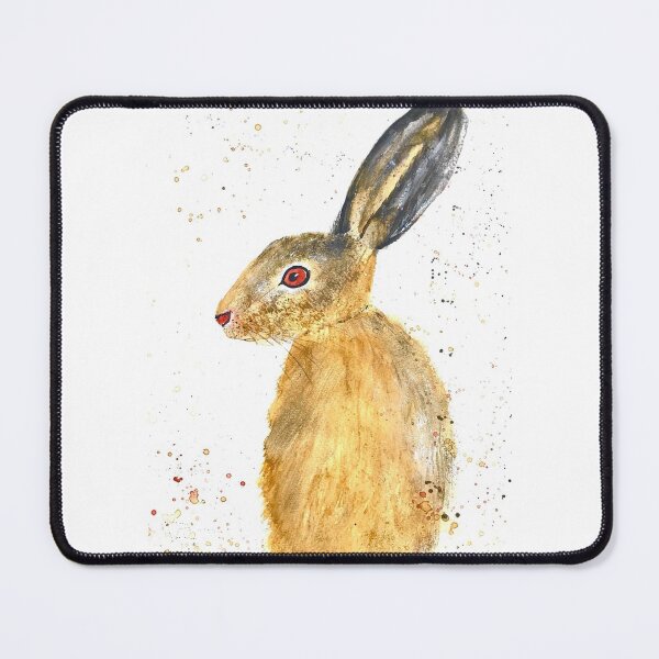 Item preview, Hare watercolor painting designed and sold by Monika Howarth.