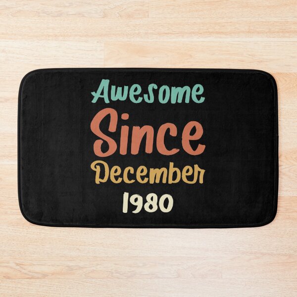 Item preview, awesome since december 1980 Birthday Born In 41th Birthday Gift Vintage designed and sold by aloha project.
