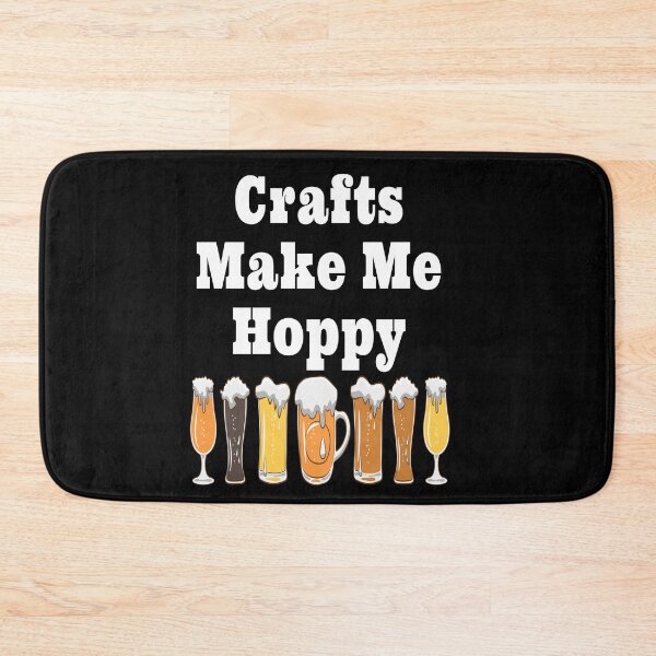 Item preview, Crafts Make Me Hoppy with Frothy Beer Glasses Design designed and sold by Craftynistia.