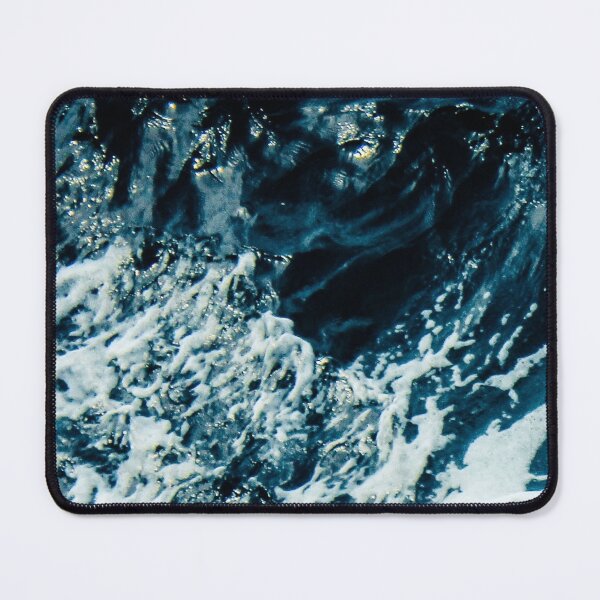 Item preview, Dark Blue Ocean Waves - Blue Ocean Waves designed and sold by AR Studios.