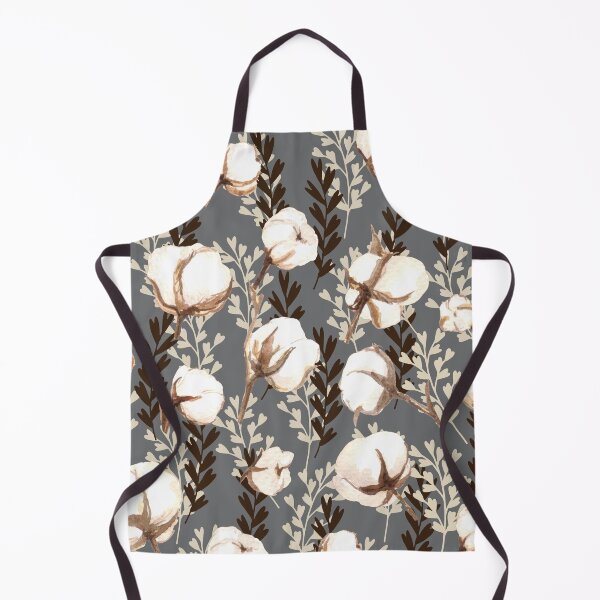 Item preview, Cotton Plant Pattern Grey designed and sold by Jared Davies.
