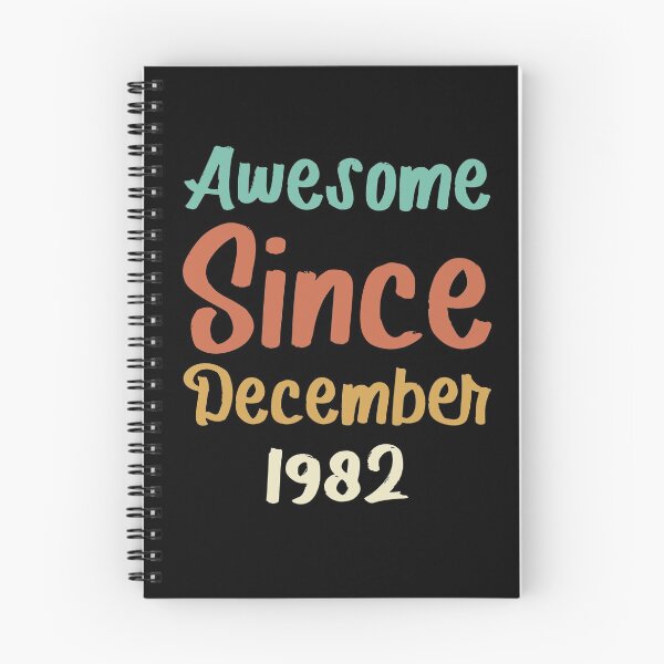 Item preview, awesome since december 1982 Birthday Born In 39th Birthday Gift Vintage designed and sold by aloha project.
