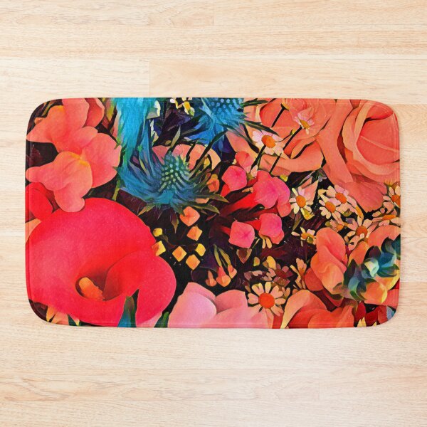 Item preview, Vibrant Floral Medley Artwork designed and sold by DonneeCreations.