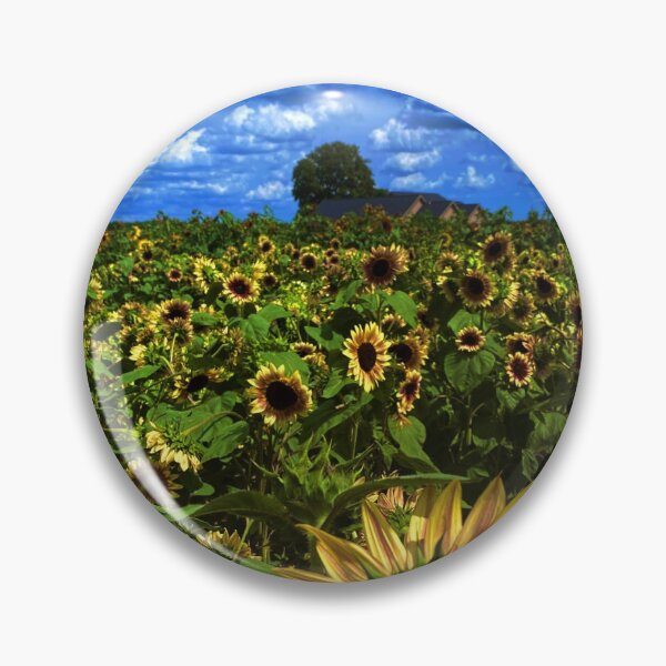 Item preview, Vivid Sunflower Fields designed and sold by CreativeAD.