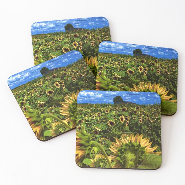 Item preview, Vivid Sunflower Fields designed and sold by CreativeAD.