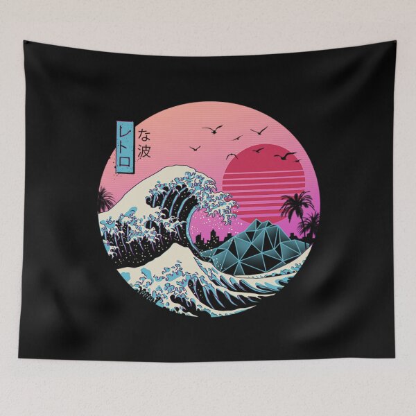 Item preview, Vaporwave T-ShirtThe Great Retro Wave designed and sold by BarraLawrene.