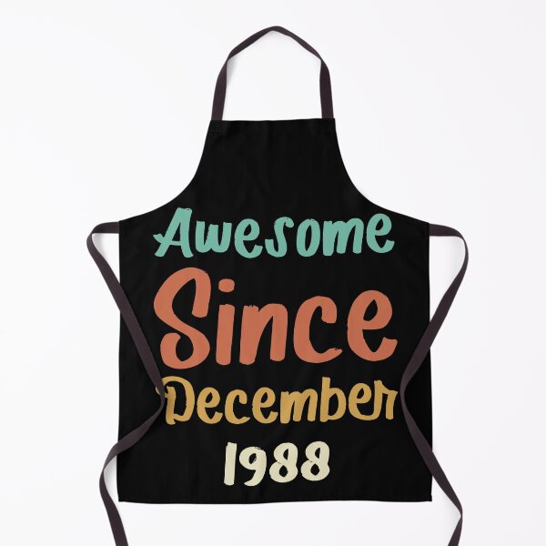 Item preview, awesome since december 1988 Birthday Born In 33th Birthday Gift Vintage designed and sold by aloha project.