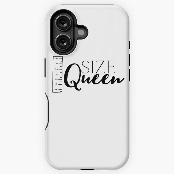 Item preview, Size Queen With Inches Ruler designed and sold by KinkShoppe.
