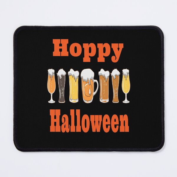 Item preview, Hoppy Halloween with Frothy Beer Glasses Design designed and sold by Craftynistia.