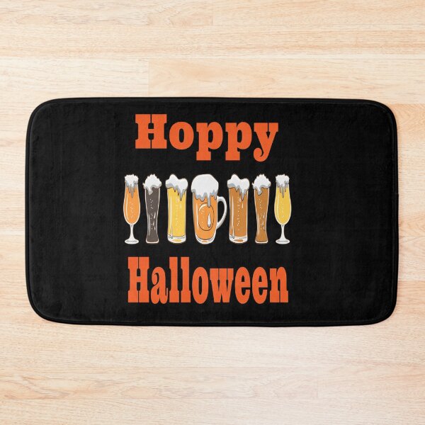 Item preview, Hoppy Halloween with Frothy Beer Glasses Design designed and sold by Craftynistia.