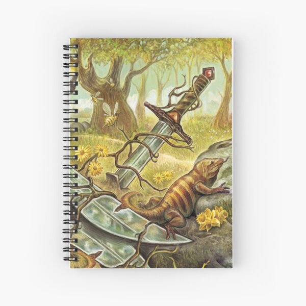 SUMMER fairytale season Spiral Notebook