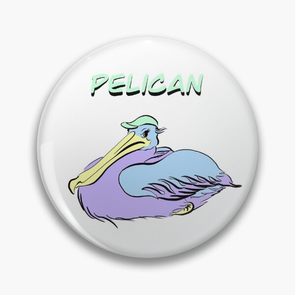 Item preview, Colourful pelican in the cap  designed and sold by Mashusha-art.