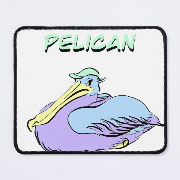 Item preview, Colourful pelican in the cap designed and sold by Mashusha-art.