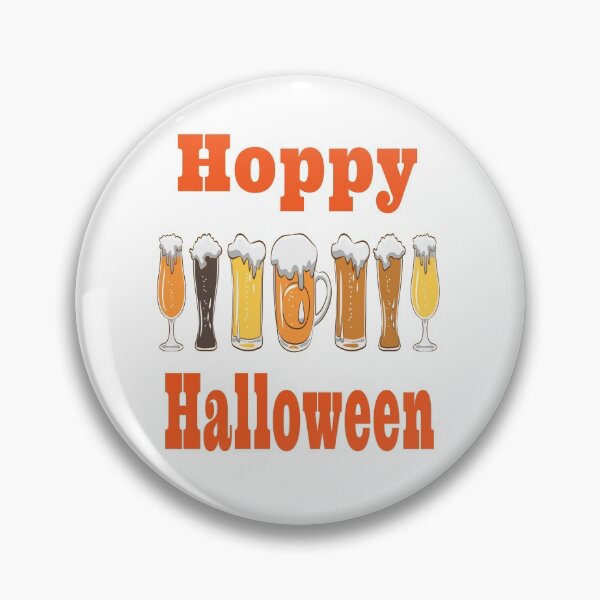 Item preview, Hoppy Halloween with Frothy Beer Glasses Design designed and sold by Craftynistia.