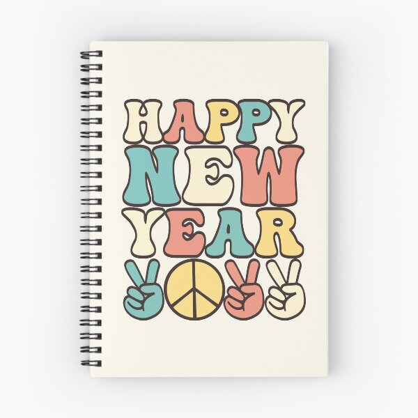 Item preview, Happy new year 2022 Hippie Peace Retro Groovy designed and sold by OkihanaShop.
