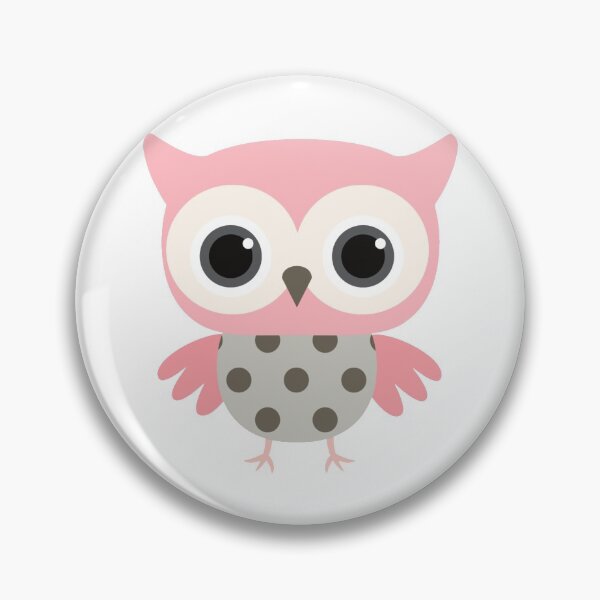 Item preview,  cute pink owl designed and sold by SA Butterfly.