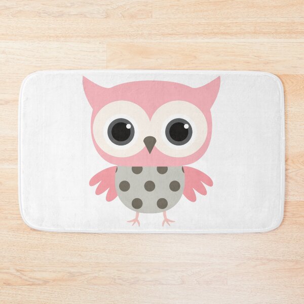 Item preview,  cute pink owl designed and sold by SA Butterfly.