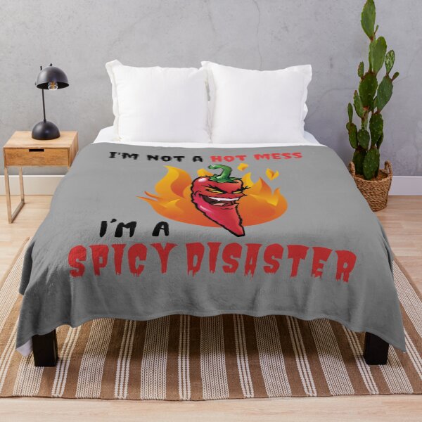 Item preview, I Am Not A Hot Mess I Am A Spicy Disaster designed and sold by Clurixious.