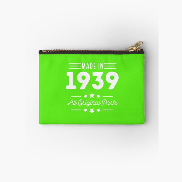 Item preview, Made In 1939 All Original Parts 77th Birthday Gift T-Shirt designed and sold by AlwaysAwesome.