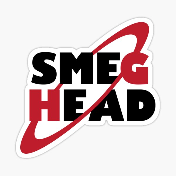 "Smeg Head" Sticker for Sale by OffTheRock Redbubble